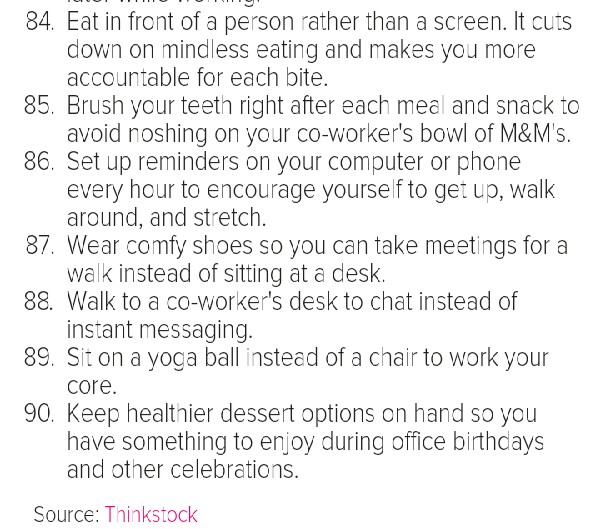 100 Quick Weight Loss Tips! 