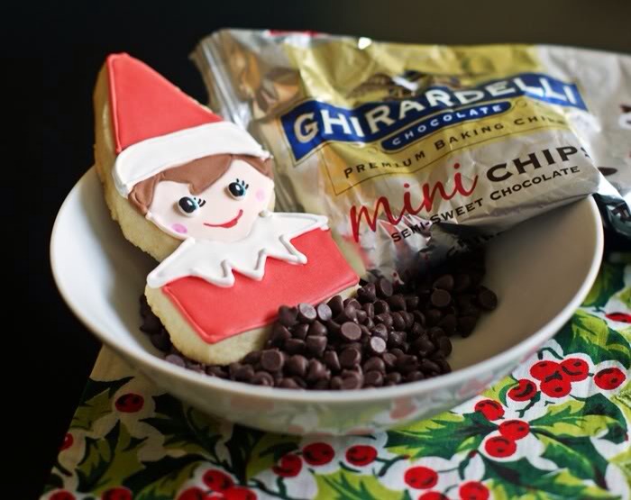 Elf On A Shelf Cookies!!