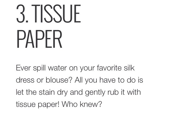 7 Stain Removal Secrets