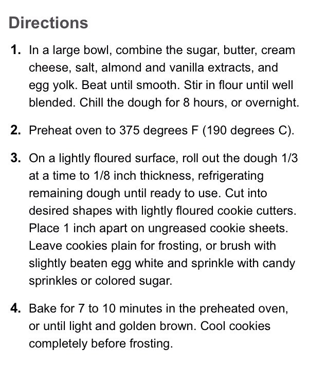 Cream Cheese Sugar Cookies