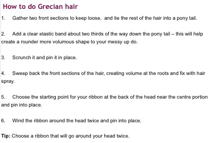 💁How To: Grecian Hairstyle! So Pretty!💁