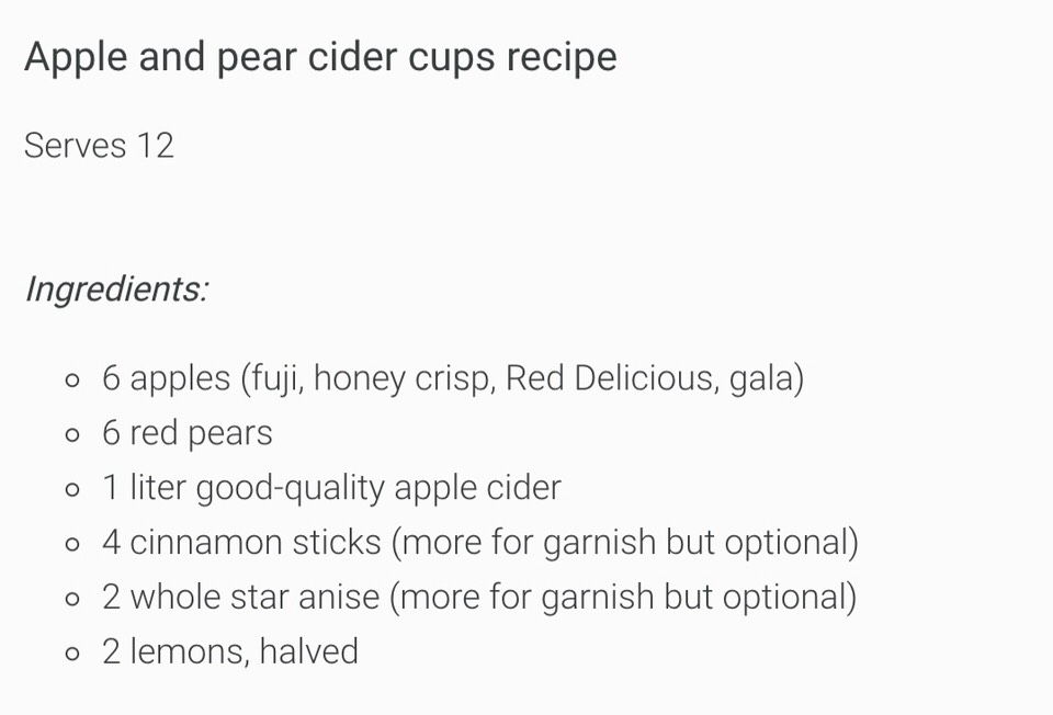  Apple And Pear Cider Cups - This Is Oh-So-Tempting! 