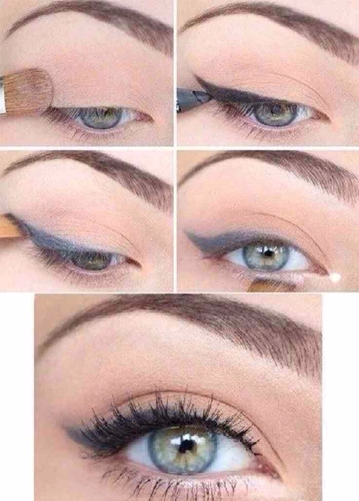 The following two tutorials, will provide some examples on two different way of lining the eye, and a cat flick. 
For this tutorial: 
-Flush the eye 
-Add some eyeliner 
-Add some mascara