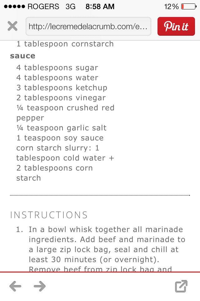 Crispy Beijing Beef Recipe