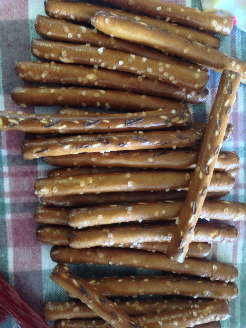 Pretzels are great too!