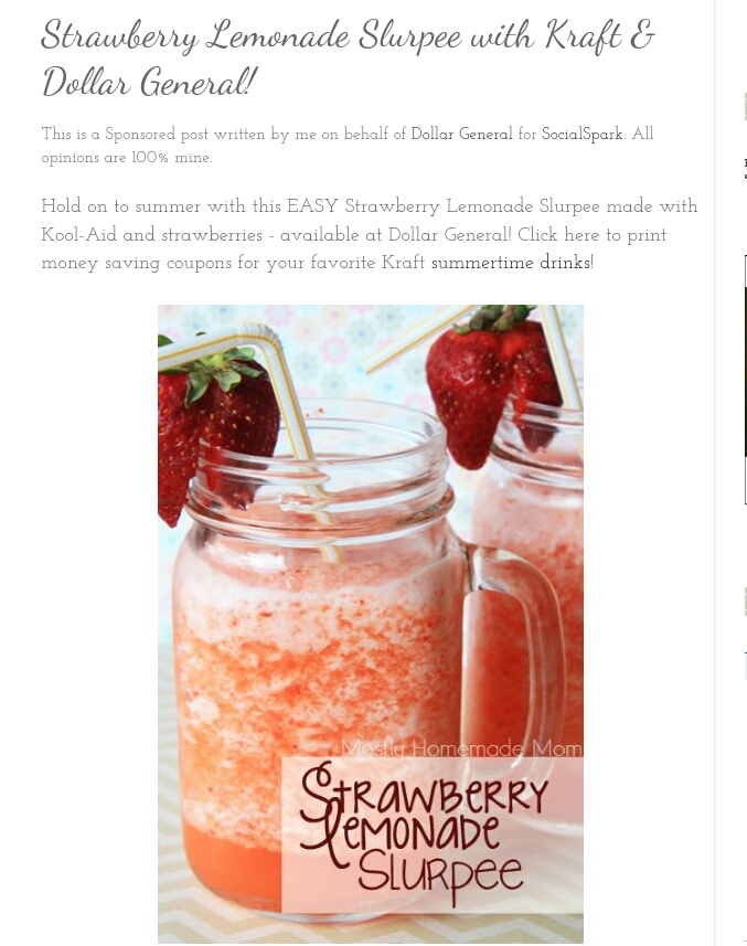 Homemade Slurpees!