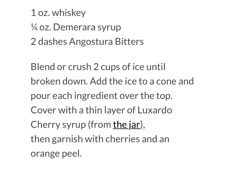 Boozy Snow Cones!!