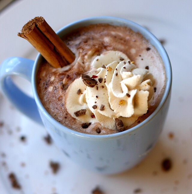 4. Pumpkin Hot Coco
Who doesn't love some homemade hot chocolate on a chilly day?