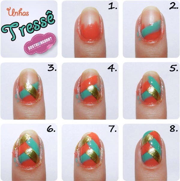 23 Super Cute Nail Tutorials ^_^