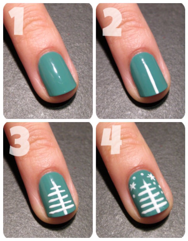 Christmas Nail Tutorials🎄