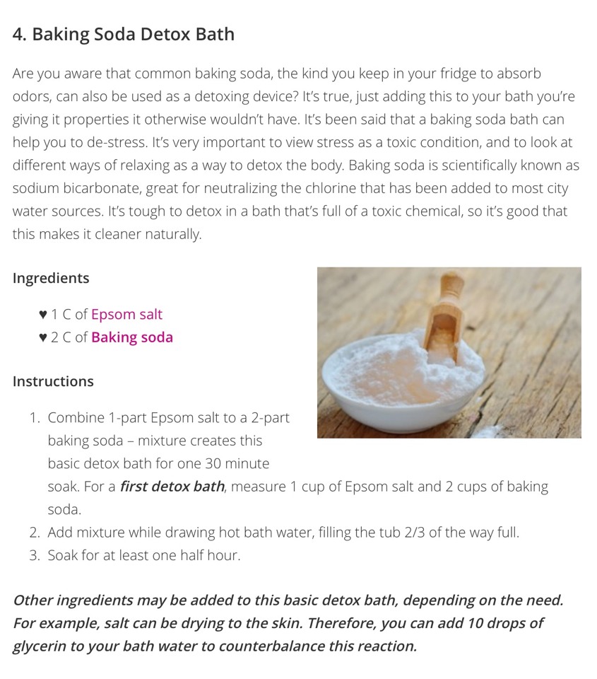 🛁 5️⃣ Easy DIY Detox Bath Recipes - C'mon... Treat Yourself! 🛁