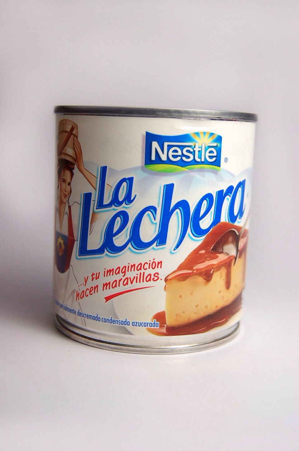 Add half of this can of lechera.
