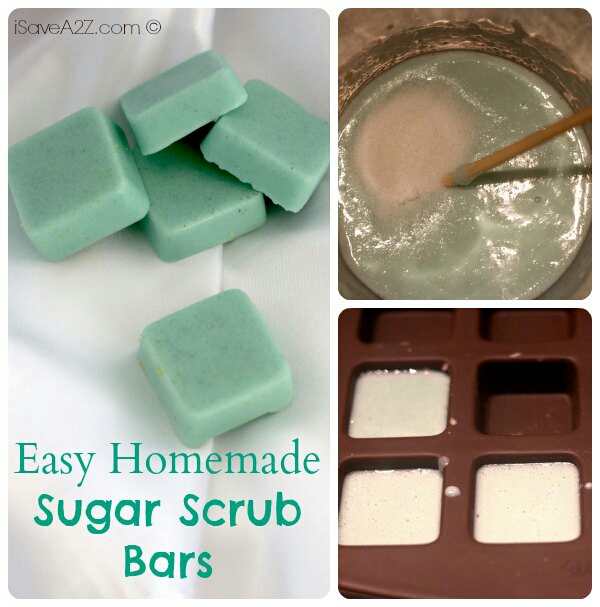 Homemade Sugar Scrub Bars