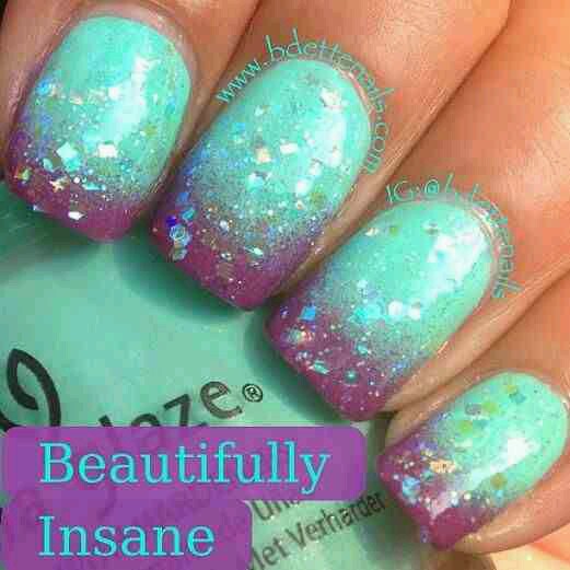 🌟Mermaid themed Nail art inspiration 🌟