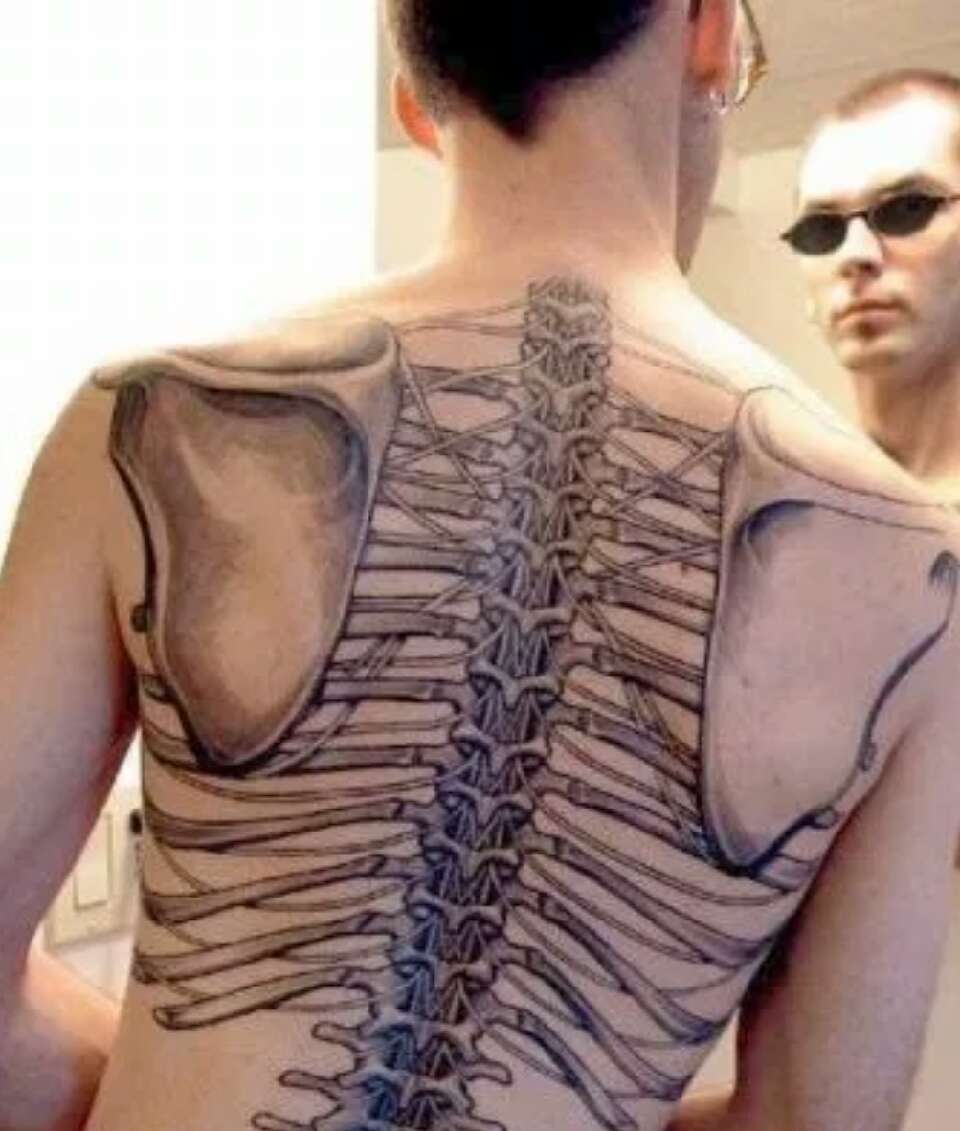 Spectacular Spine Tattoos !!!