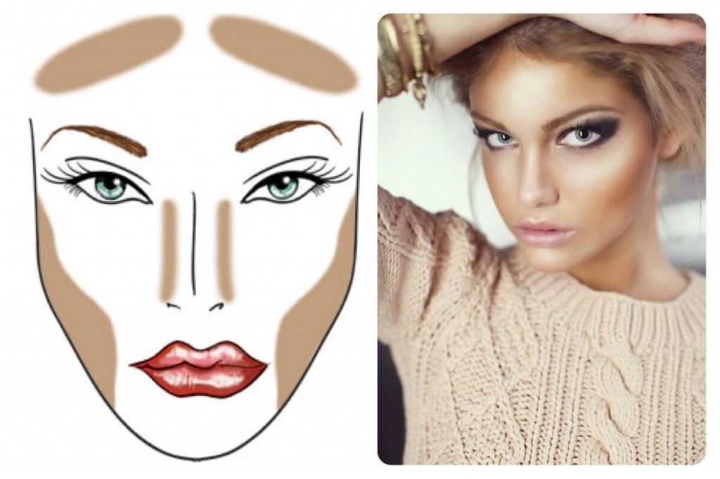 The secret to contouring is all in the blending. After you have dotted on the two different base shades, you need to blend them together. It is important that you invest in a contouring brush that will allow for the best results. 