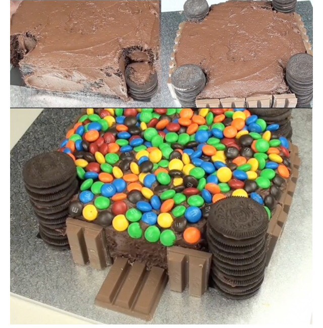 " Super Easy Cake Decoration"