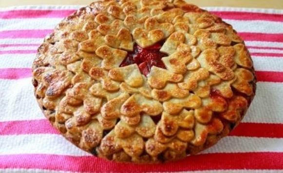 Cute Homemade Strawberry Pie