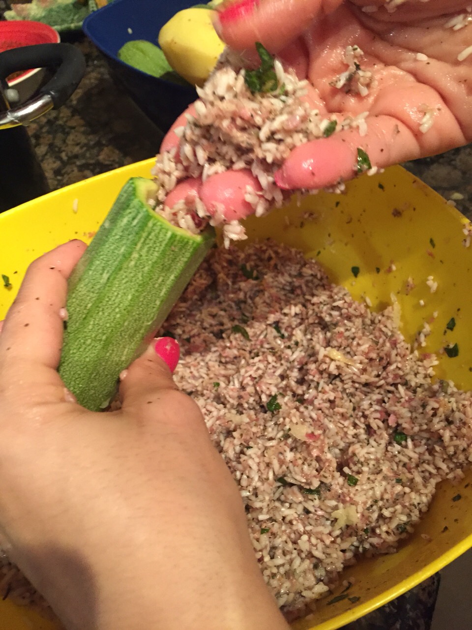 Stuffed Zucchini (yummy Recipe)