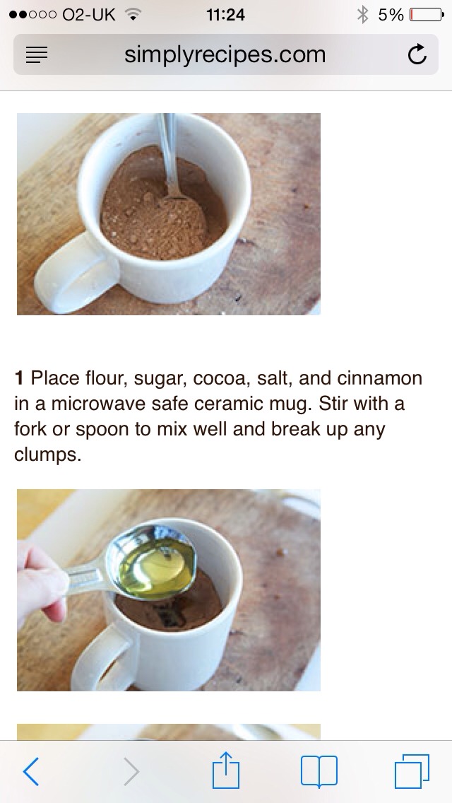 BROWNIE IN A CUP
