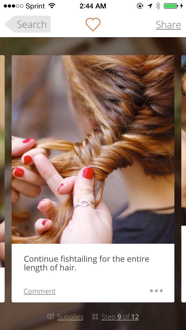 Make A Side Fish Tail Braid