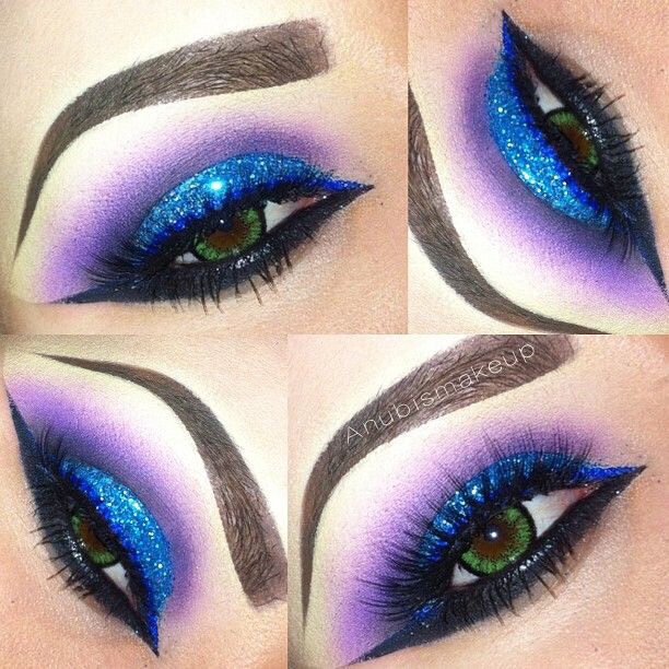 Galaxy Inspired Eye Makeup!!π