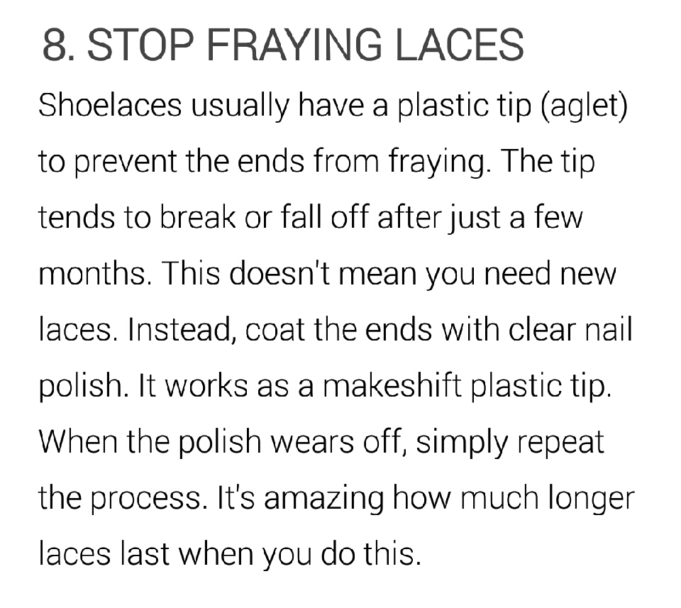 Genius Ideas To Use Clear Nail Polish On!