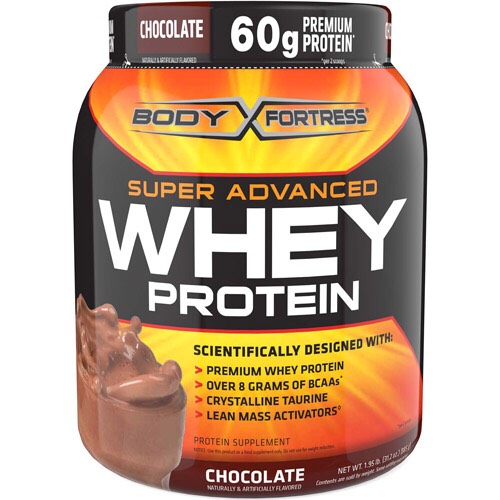 Then add half of a scoop of chocolate whey or any protein powder will work just fine (sometimes I use muscle milk too). Make sure you only use half of a scoop because the scooper In the container is big and it won't taste right with too much protein powder