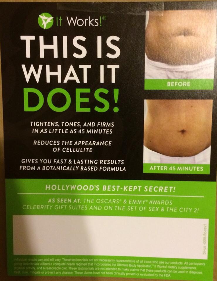 For best results drink plenty of water when applying the wrap. Http://blondies_bodywraps.myitworks.com