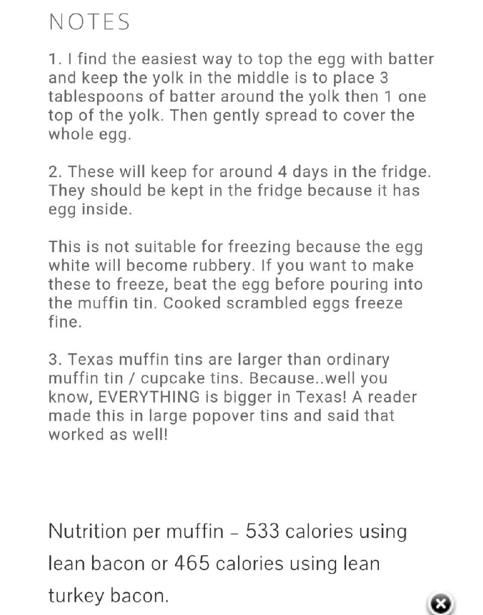 Bacon 🐷🐷 Egg 🍳🍳Breakfast Muffins
