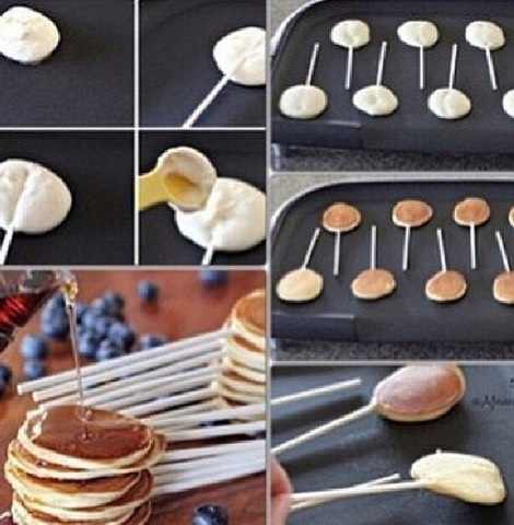 Pancake pops