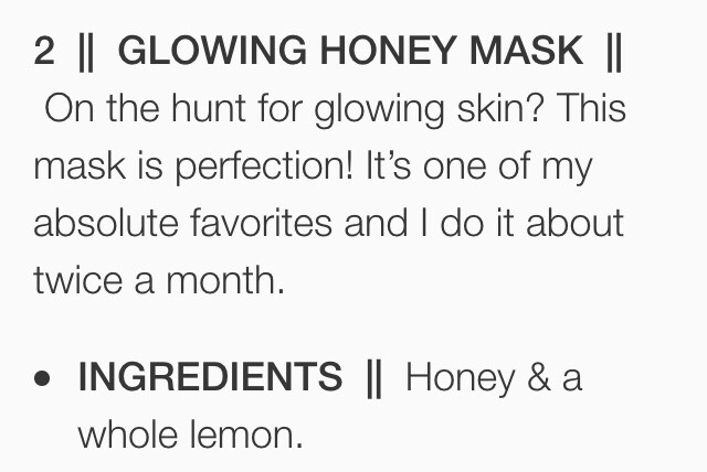 3 GREAT DIY FACE MASKS!