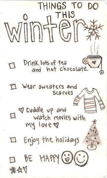 WINTER BUCKET LIST|2015-16