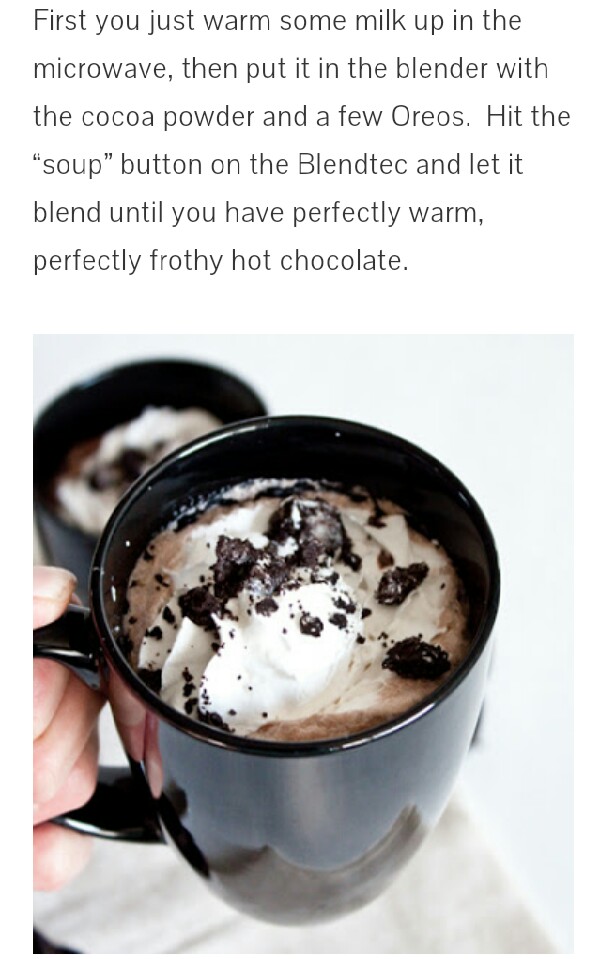 Cookies And Cream Hot Chocolate!!!!!