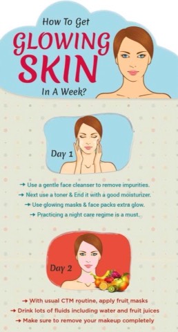 How To Get Glowing Skin In A Week