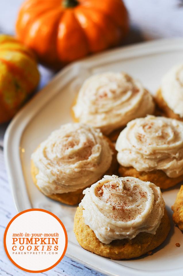 Melt-in-your-mouth-pumpkin Cookies 