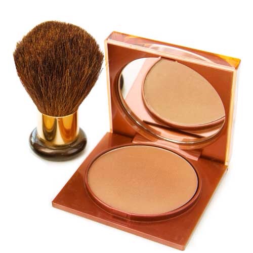 5. Bronzer

This golden powder fakes a post-vacation glow, especially when you sweep it over rosy cheeks—either natural or blush-enhanced.
 

Tip: Don't get bronzer-happy! Lightly dust it along the perimeter of your face and on the apples of your cheeks.
