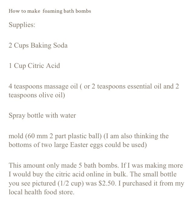  DIY " Homemade Fizzy Bath Bomb Recipe"💏