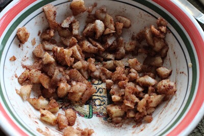 🍏Apple pie _ in an Apple🍏🍴😋