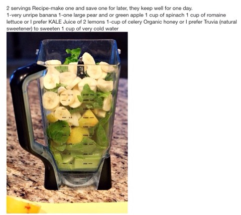 Green Detoxing Slimming Smoothie A Victoria Secret Model Favourite! 😱👍🏻💯