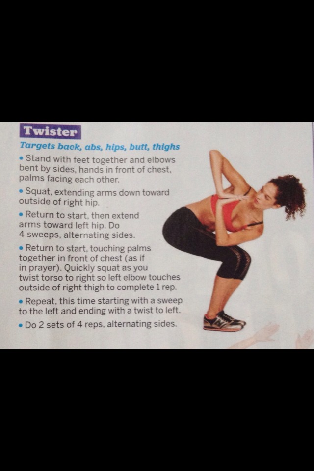 Exercise Your Butt Leg And Abs 