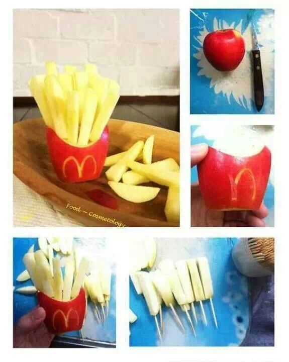 Cute things to try with food