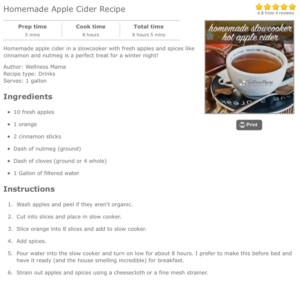 Homemade Hot Apple Cider Recipe ❤️ #tipit