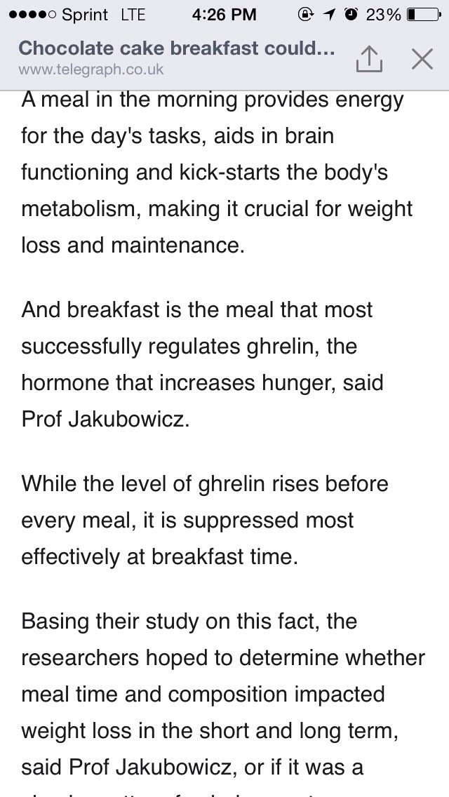 🍰 Eating Cake For Breakfast Can Actually Help You Lose Weight!!!🍰