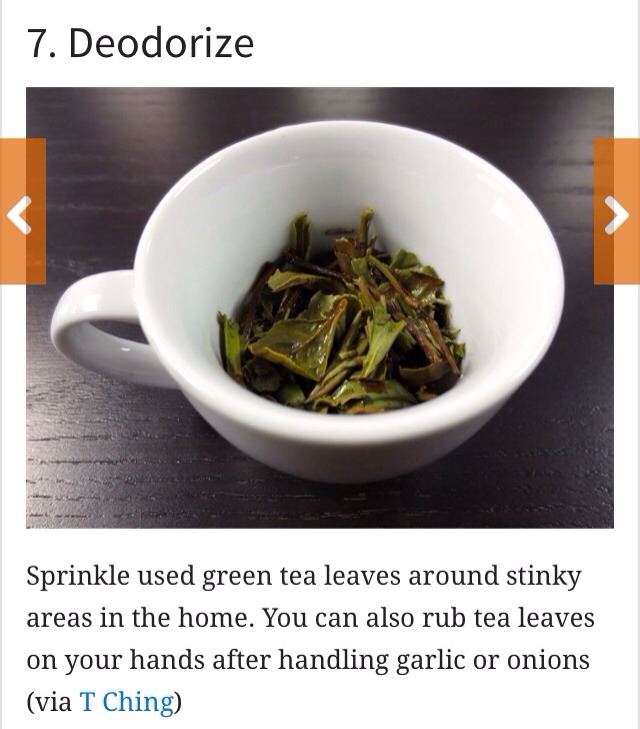 Genius Ways U Can Reuse Your Old Tea Bag