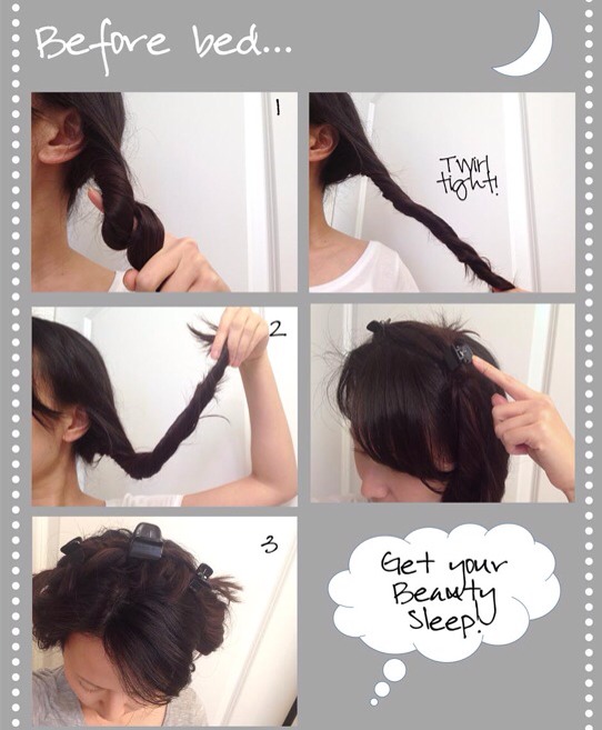 Overnight tutorial beach waves . 💆💕