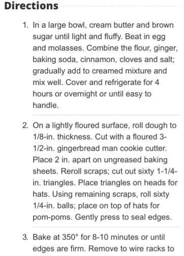 Gingerbread Cookies