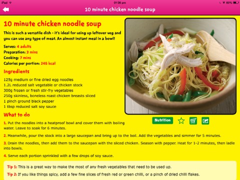 7 Healthy Meals- One For Each Day Of The Week