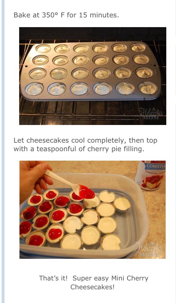 💥 Super Easy Mini Cheesecakes💥😍😋#tipit