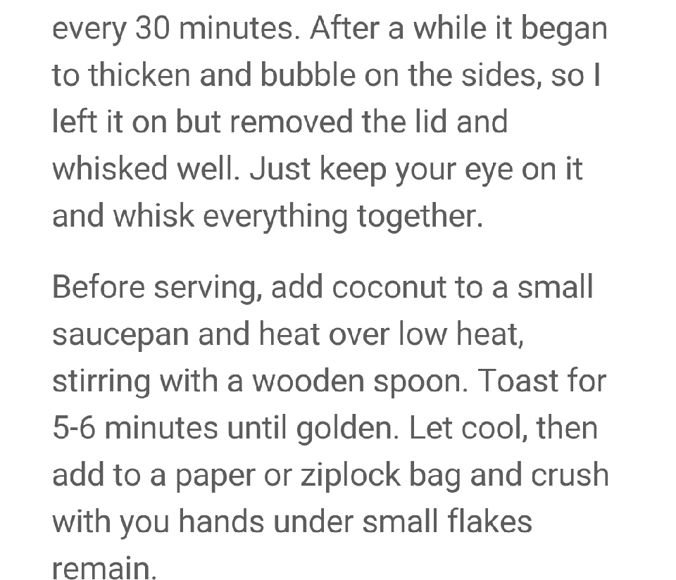 Creamy Coconut Hot Chocolate!!!